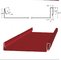 1,75» rotolamenti dello strato del tetto della cucitura di condizione di SnapLock che formano macchina per U.S.A.