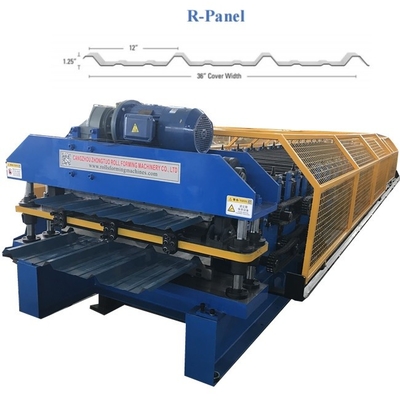 Multiuso R Roof And Wall Panel Roll Forming Machine ad alta velocità