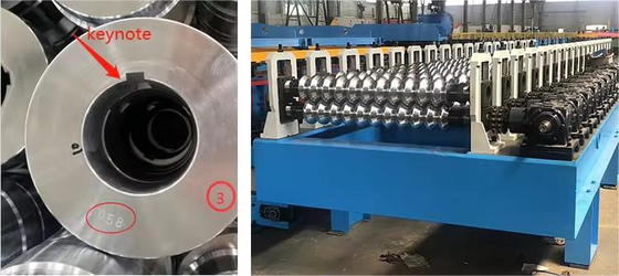 Macchine per la formazione di rotoli di lamiere di metallo per tetti corrugati ad alta velocità