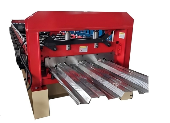 Macchina per la formazione di rotoli di copertura di tetti in metallo ad alta efficienza con motore principale da 3x11kw