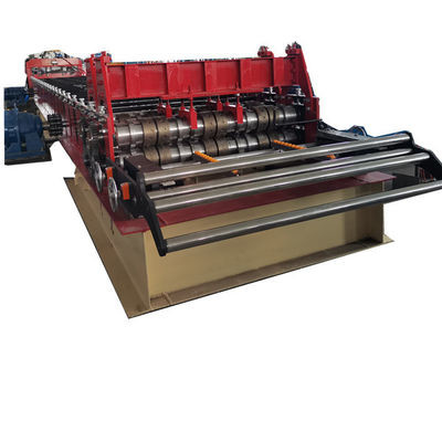 Macchina per la formazione di rotoli di copertura di tetti in metallo ad alta efficienza con motore principale da 3x11kw