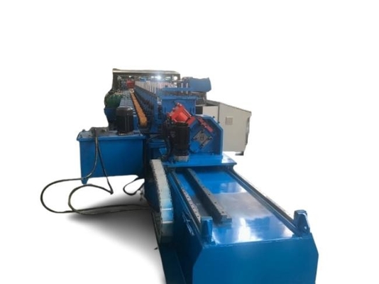 Precisione Strut Channel Roll Forming Machine con 70 mm di diametro dell'albero del rullo e lunghezza di taglio personalizzabile