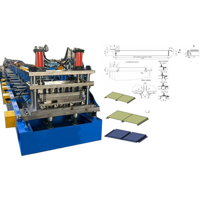 Larghezza regolabile per il rivestimento della parete Profile Making Machine Completamente automatico