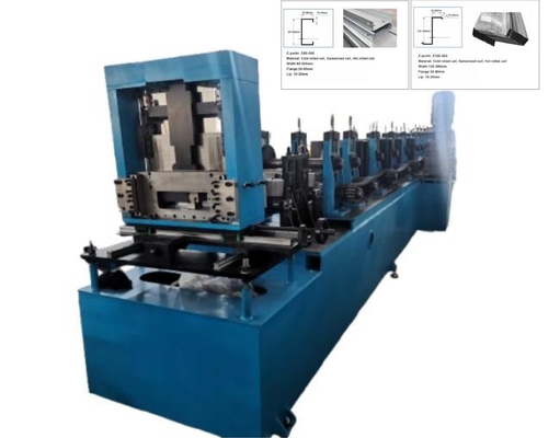 Durabile avanzata C e Z Purlin Machine Alta produzione