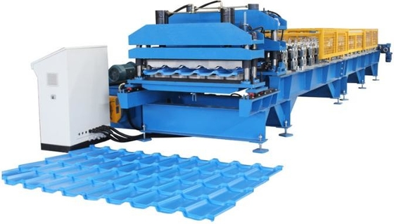 Macchine di formazione di piastrelle vetrate di taglio idraulico automatico attrezzature essenziali per materiali per tetti