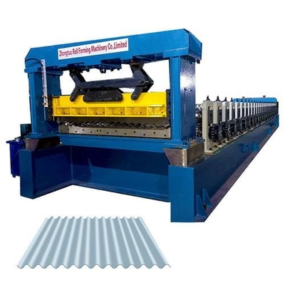 Cattena di trasmissione di costruzione laminato a strati di copertura ondulata 15 Stazione di formazione