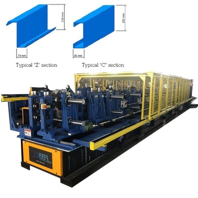 CZ Purlin Machine completamente automatico regolabile prima della tosatura