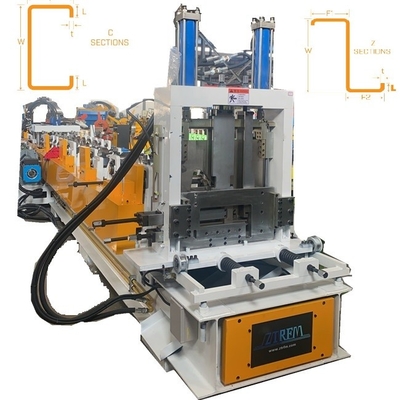 Intelligente CZ macchina di formazione a laminazione dopo taglio con fori a foratura personalizzati
