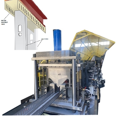 Macchine per la fabbricazione di tracciati a traccia multi-slot con perno normale e per la fabbricazione di profili di tracciati per il Canada