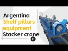 Sistema di scaffalatura a profilo di bracket per scaffalature pesanti