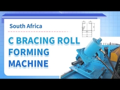 Macchina per la formazione di rotoli di canale a strato 4 in 1 per gli Stati Uniti